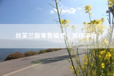 丝芙兰新零售模式（系统平台）